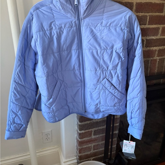Free People Pippa Packable Puffer Jacket NWT - Cerulean Blue size XS - Picture 5 of 12